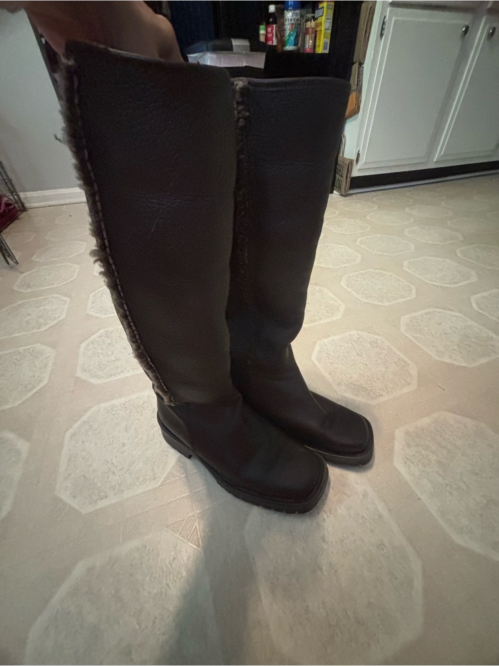 LLBean Classic Tall Women's Leather Winter Boots - Brown